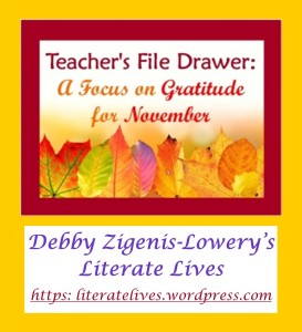 A Focus on Gratitude for November, Updated, Debby Zigenis-Lowery, literatelives.com